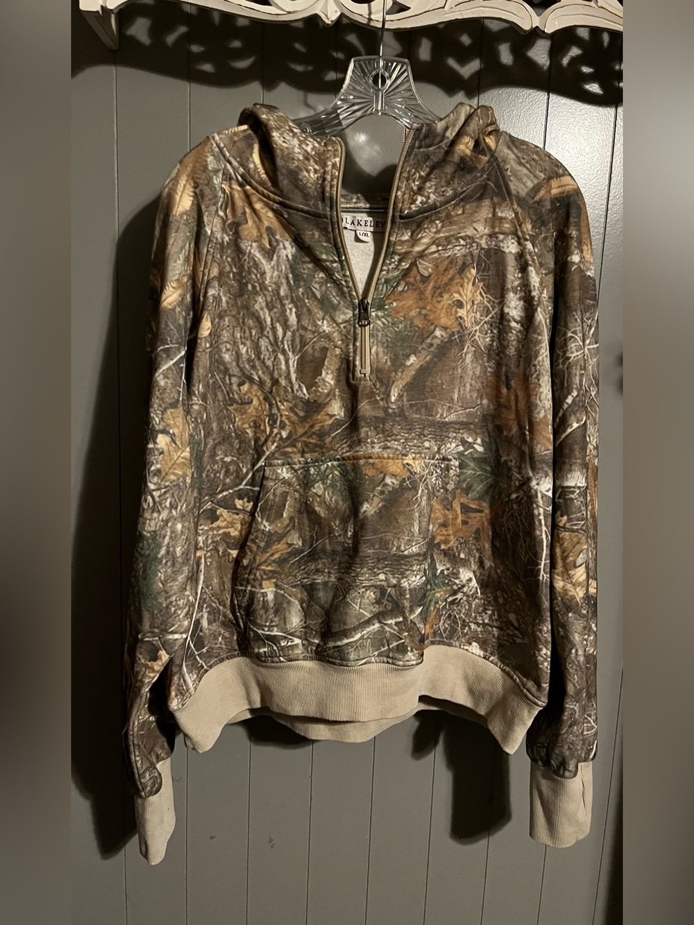Blakeley Womens Camouflage Hoodie Pullover-Like Scuba